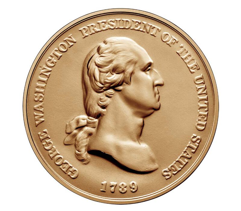 First Coinage Bronze Medal 1 5/16 Inch