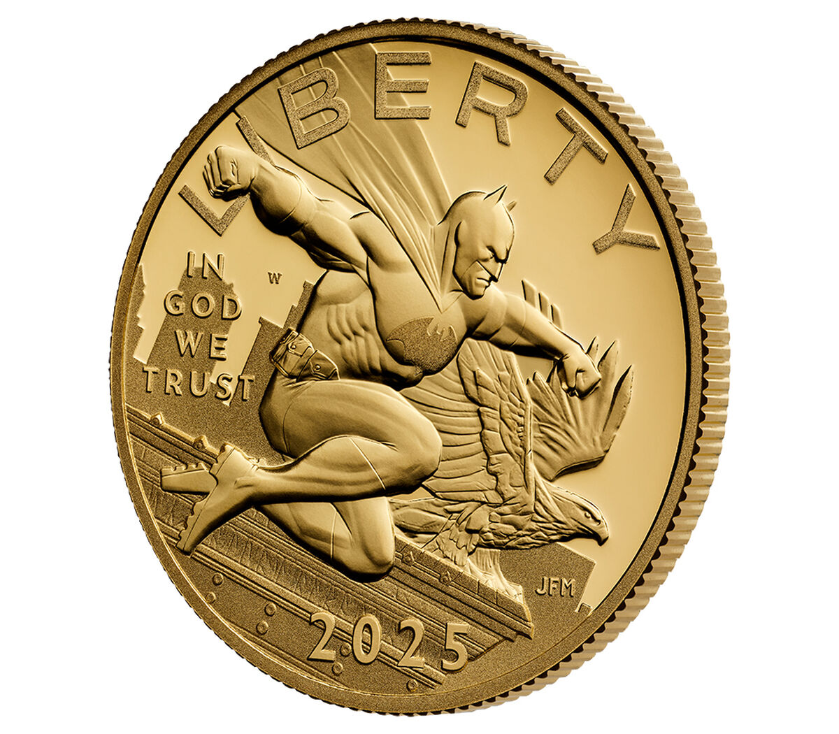 Comic Art 24-Karat Gold Proof Coin &ndash; Batman&trade;, , hi-res image number 6.0