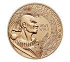 St. Regis Mohawk Tribe Code Talkers Bronze Medal