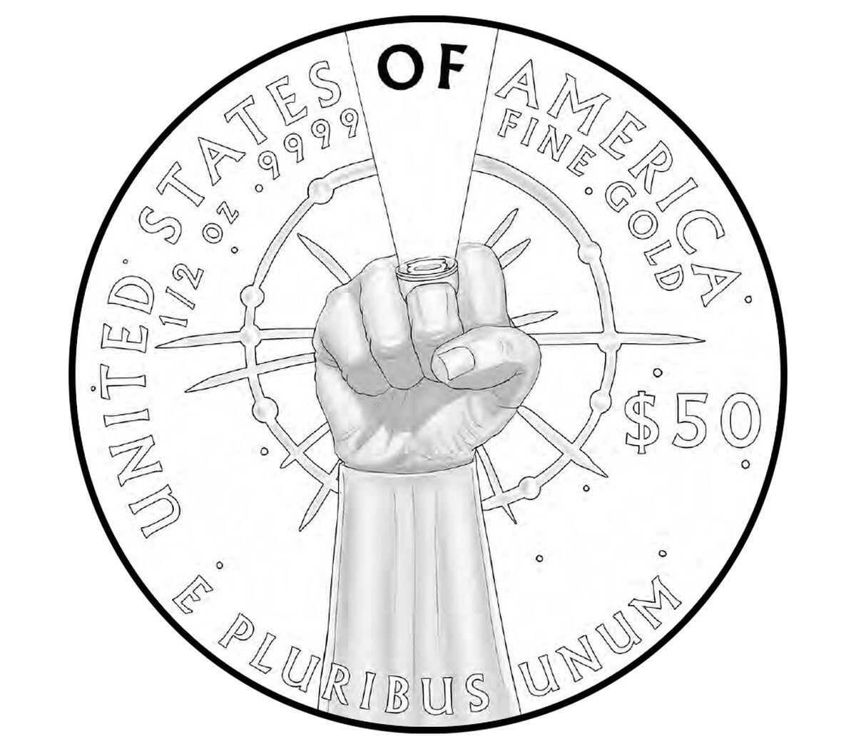 Comic Art 24-Karat Gold Proof Coin &ndash; Green Lantern&trade;, , hi-res image number 2.0