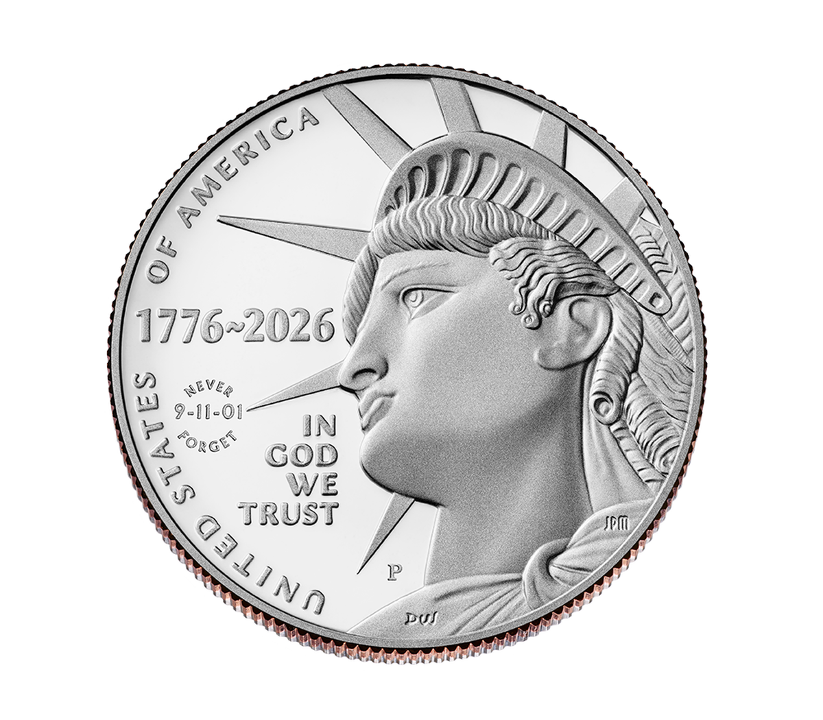 Semiquincentennial Half Dollar 2026 Rolls and Bags - 9/11 Enduring Liberty image number 2.0