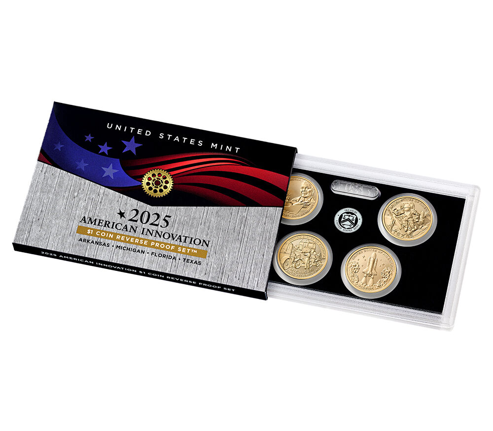 American Innovation 2025 $1 Coin Reverse Proof Set | US Mint