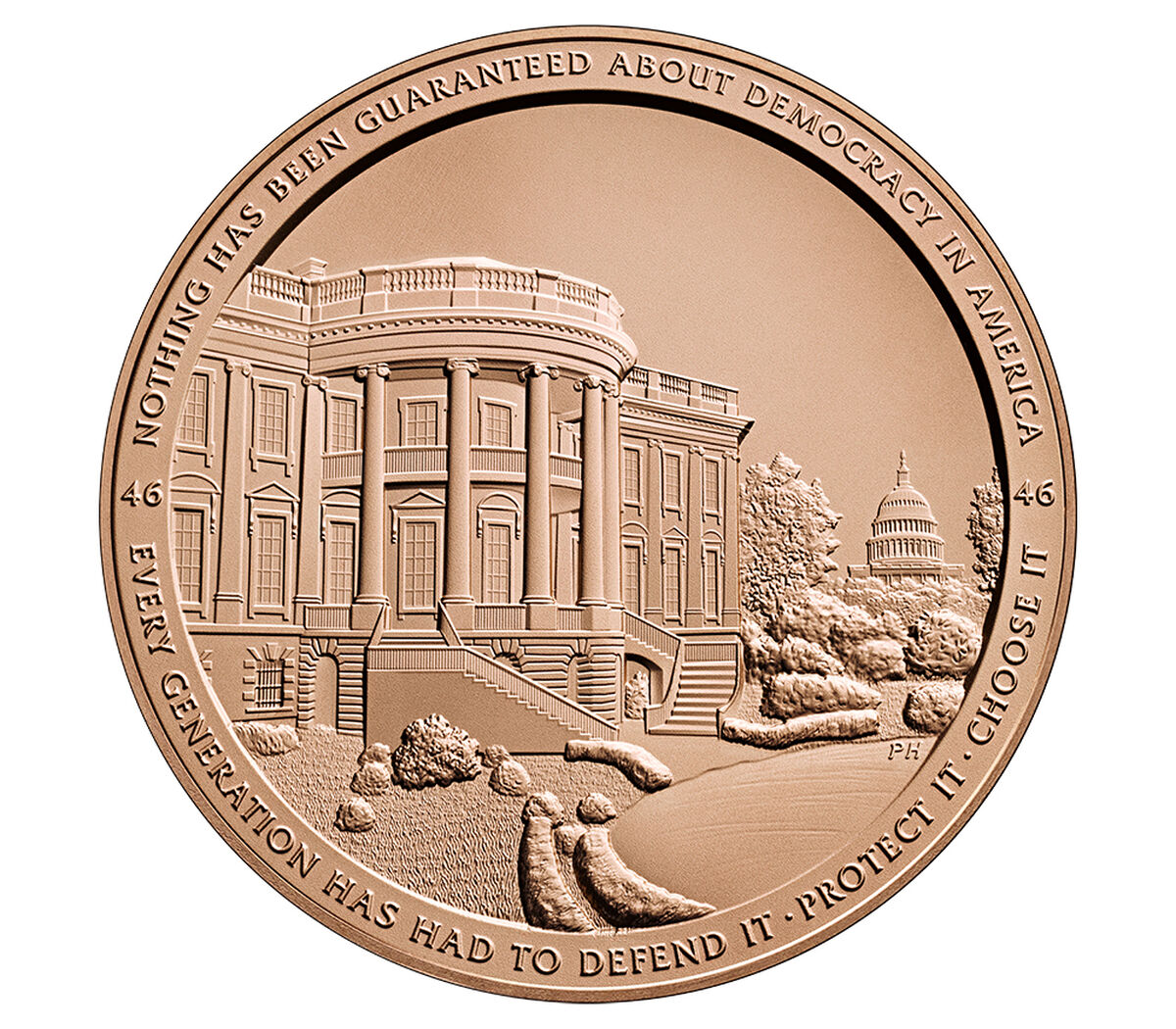 Joseph R. Biden Bronze Medal image number 2.0