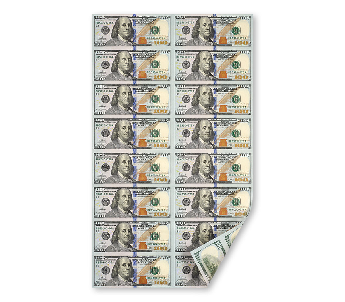 $100 &ndash; 16 Note Sheet (New York) Series 2025, , hi-res image number 2.0