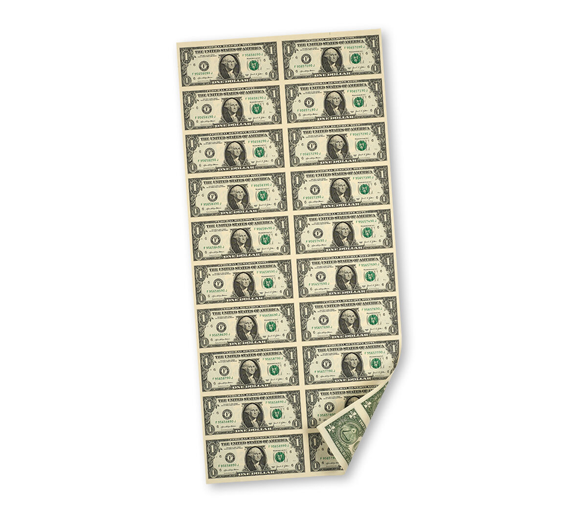 $1 &ndash; 20 Note Sheet (Atlanta) Series 2021, , hi-res image number 3.0