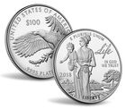 Preamble to the Declaration of Independence 2018 Platinum Proof Coin - Life, , hi-res