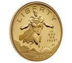 Comic Art 24-Karat Gold Proof Coin &ndash; Superman&trade;, , hi-res