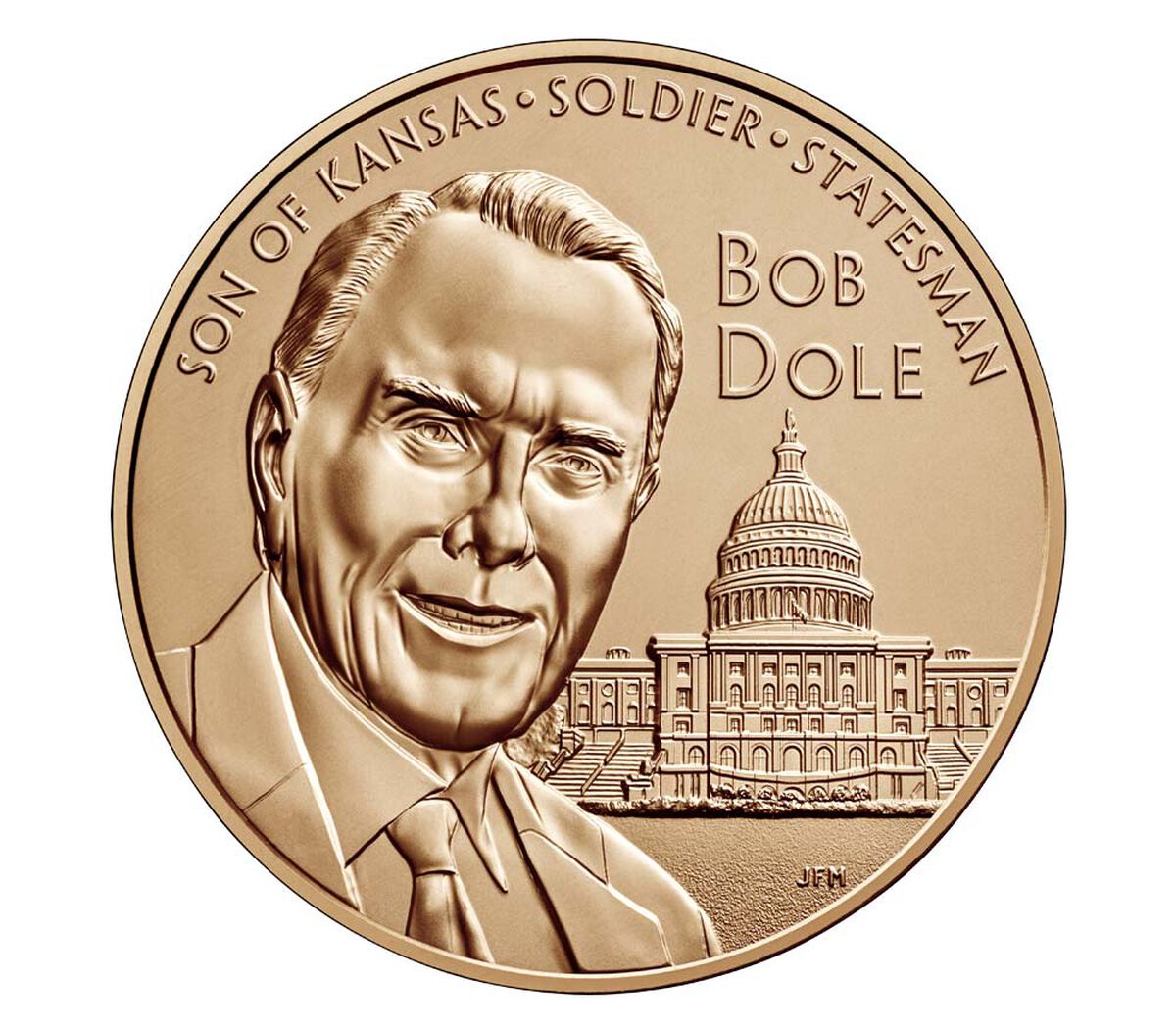 Bob Dole Bronze Medal image number 1.0