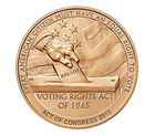 1965 Selma to Montgomery Voting Rights Marches Bronze Medal