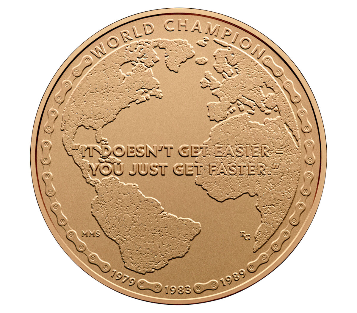 Greg LeMond Bronze Medal image number 2.0