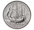 Semiquincentennial Quarters 2026 Rolls and Bags - Mayflower Compact