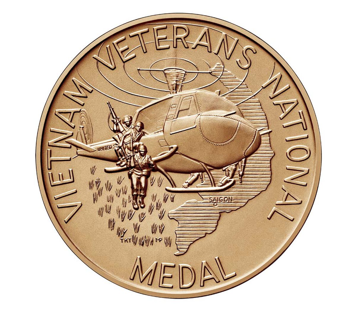 Vietnam Veterans Bronze Medal image number 1.0