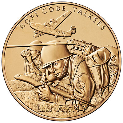 Hopi Tribe Code Talkers Bronze Medal