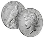 Peace Silver Dollar 2026 Enhanced Uncirculated Coin, , hi-res