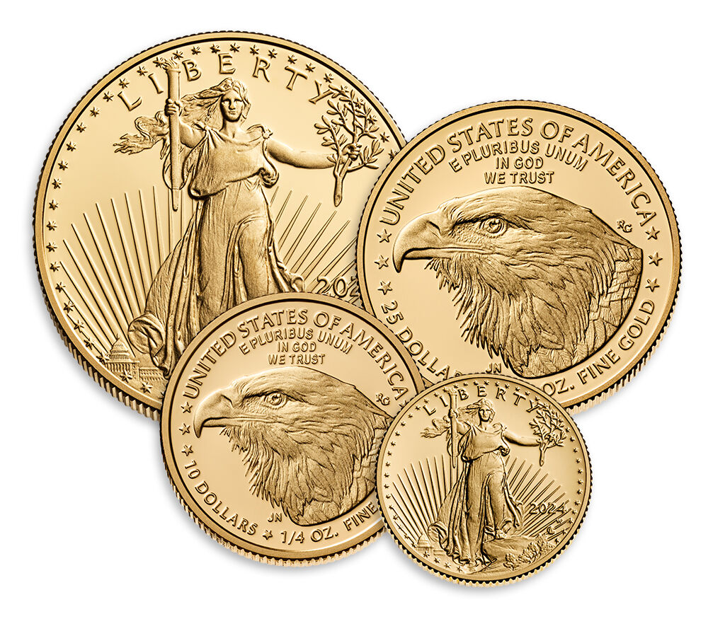 American Eagle 2024 Gold Proof Four-Coin Set | US Mint