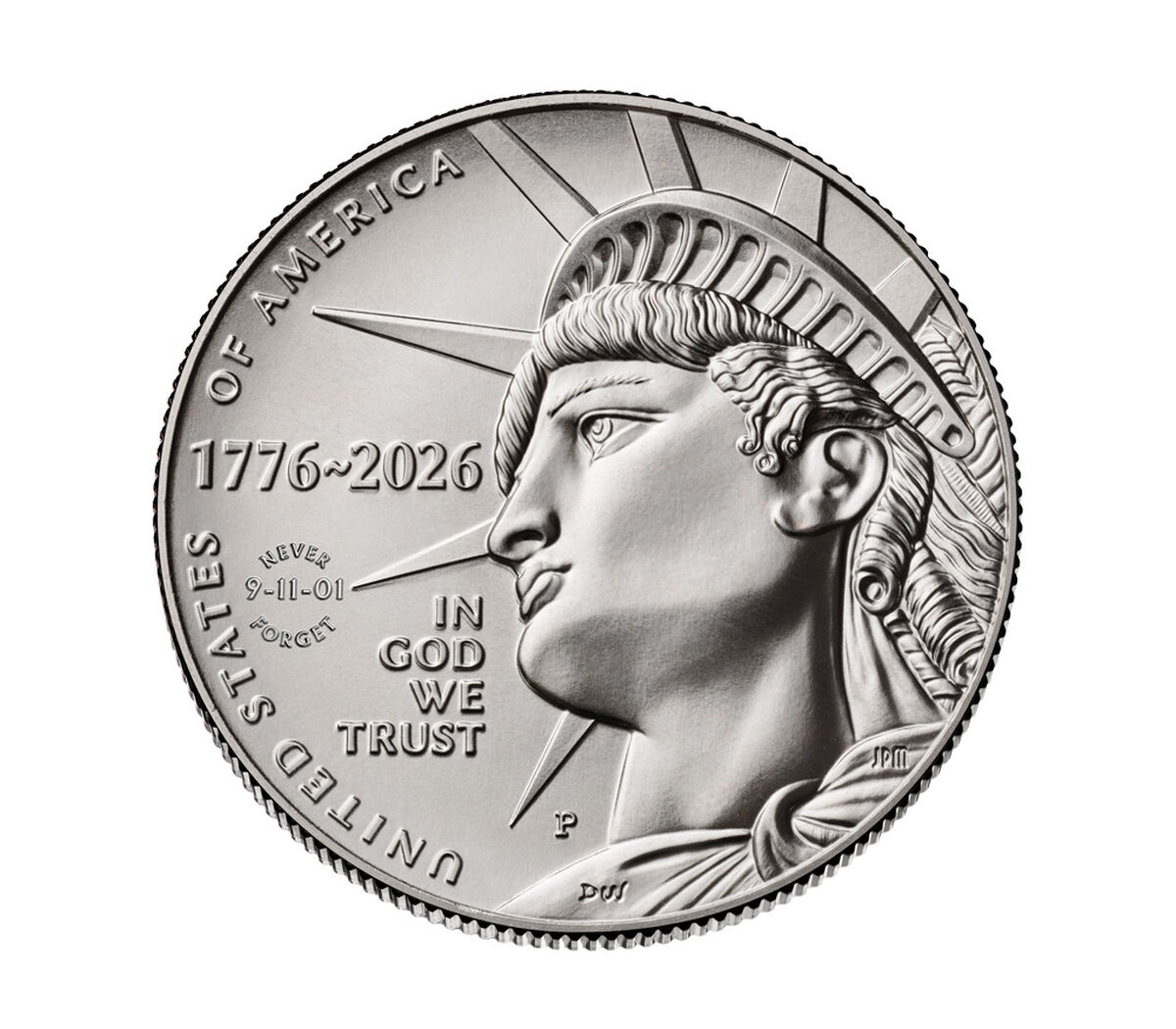 Semiquincentennial Half Dollar 2026 Rolls and Bags - 9/11 Enduring Liberty image number 2.0