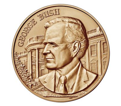 George Bush Bronze Medal