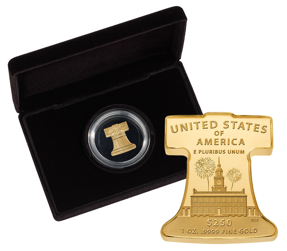Freedom Ringing – Liberty Bell One Ounce Gold Coin | U.S. Mint