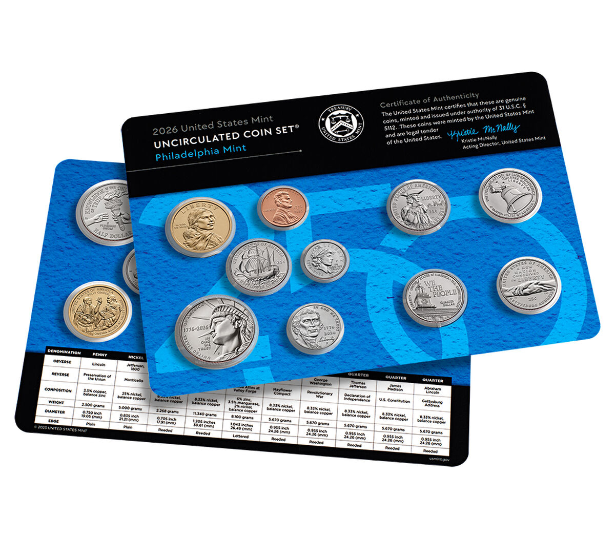 Uncirculated Coin Set 2026, , hi-res image number 3.0
