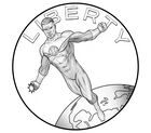 Comic Art One Ounce Silver Medal &ndash; Green Lantern&trade;, , hi-res