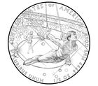 Comic Art 24-Karat Gold Proof Coin &ndash; Robin&trade;, , hi-res