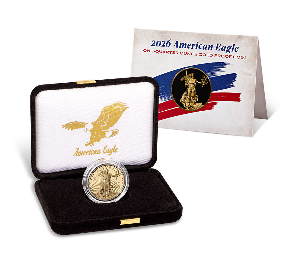 American Eagle 2026 One-Quarter Ounce Gold Proof Coin | US Mint