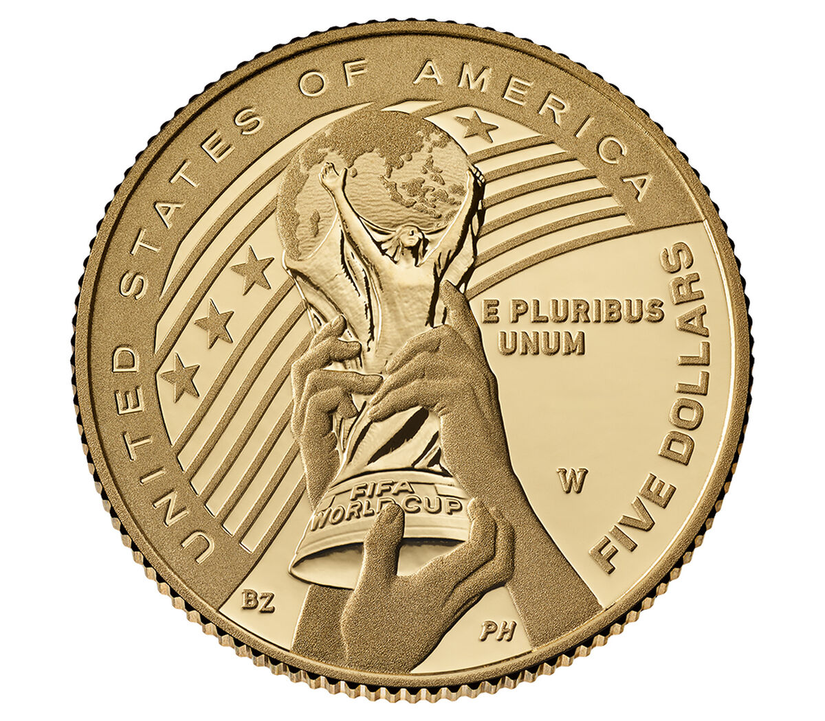 FIFA World Cup 2026&trade; Proof Five-Dollar Gold Coin, , hi-res image number 3.0