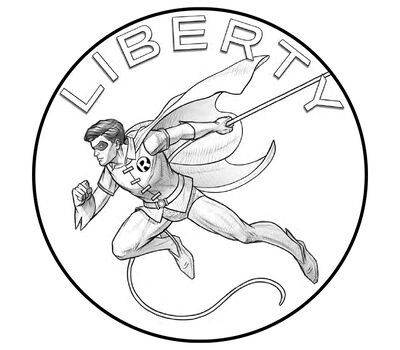 Comic Art One Ounce Silver Medal &ndash; Robin&trade;