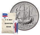 Semiquincentennial Quarters 2026 Rolls and Bags - Mayflower Compact