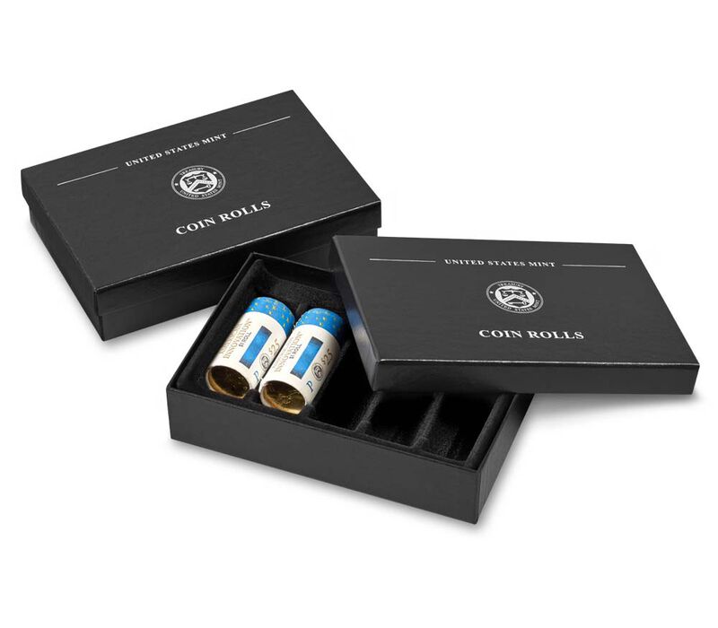 Coin Rolls Collector's Box