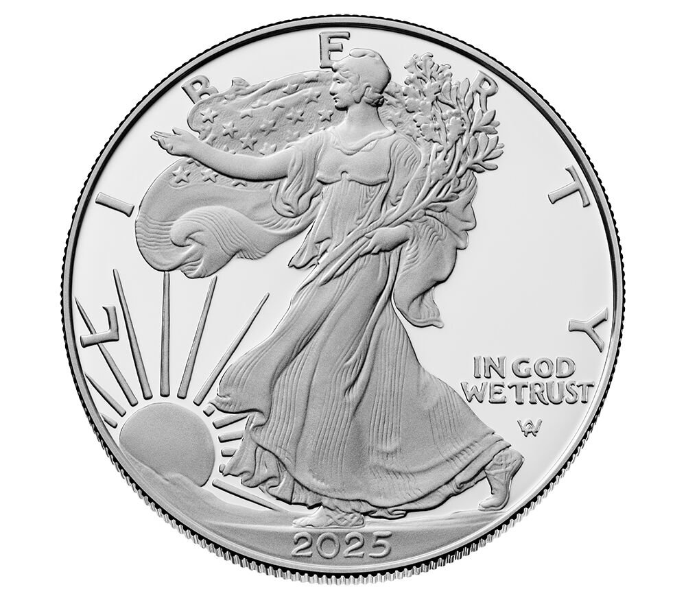 2025年（新品）USA ザ・アイ シルバー 1オンス ラウンド American Eagle 2025 One Ounce Silver Proof Coin | US Mint