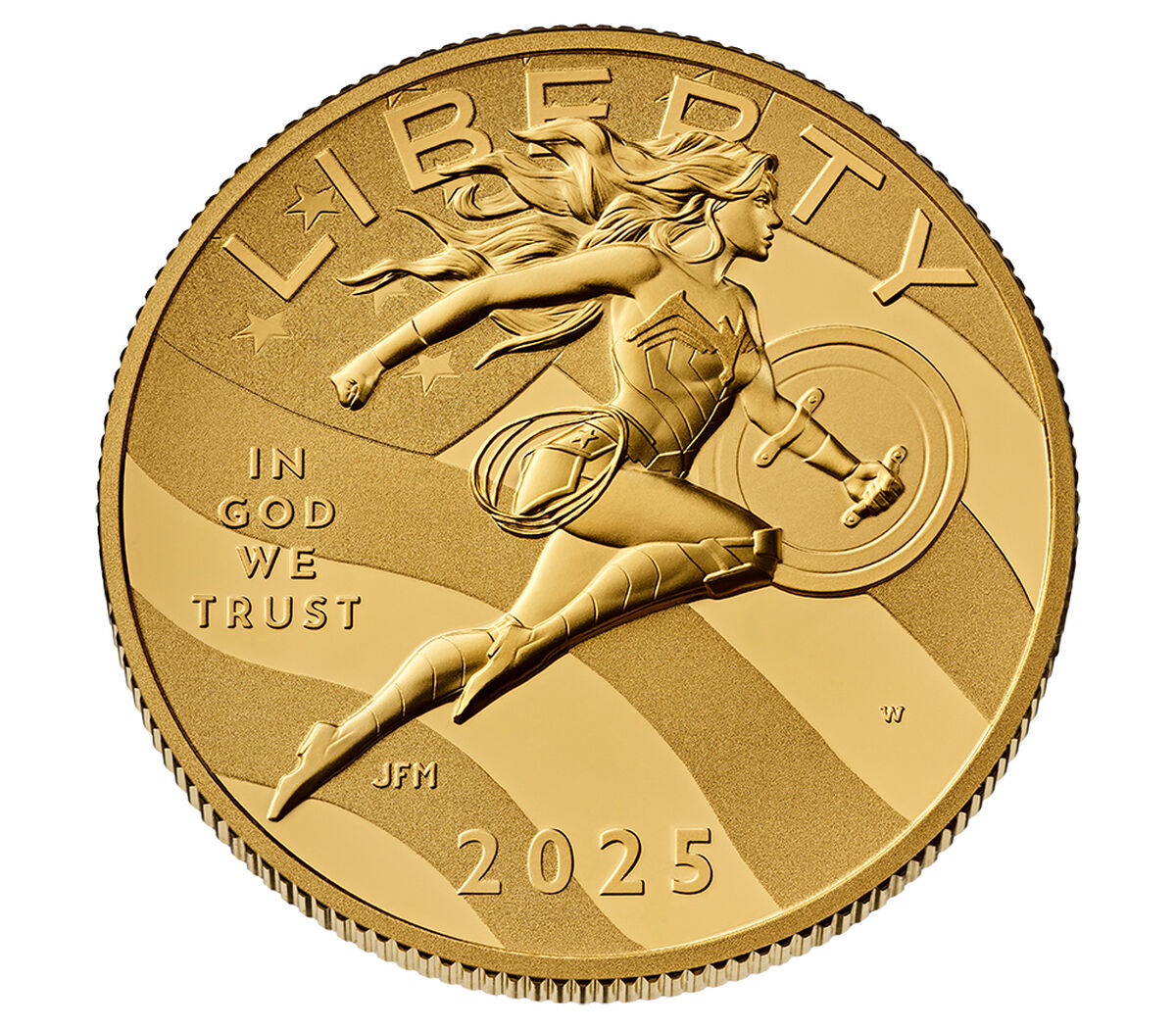 Comic Art 24-Karat Gold Proof Coin &ndash; Wonder Woman&trade;, , hi-res image number 4.0