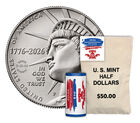 Semiquincentennial Half Dollar 2026 Rolls and Bags - 9/11 Enduring Liberty