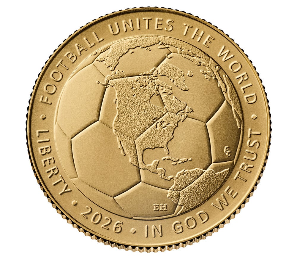 FIFA World Cup 2026™ Uncirculated Five-Dollar Gold Coin | U.S. Mint