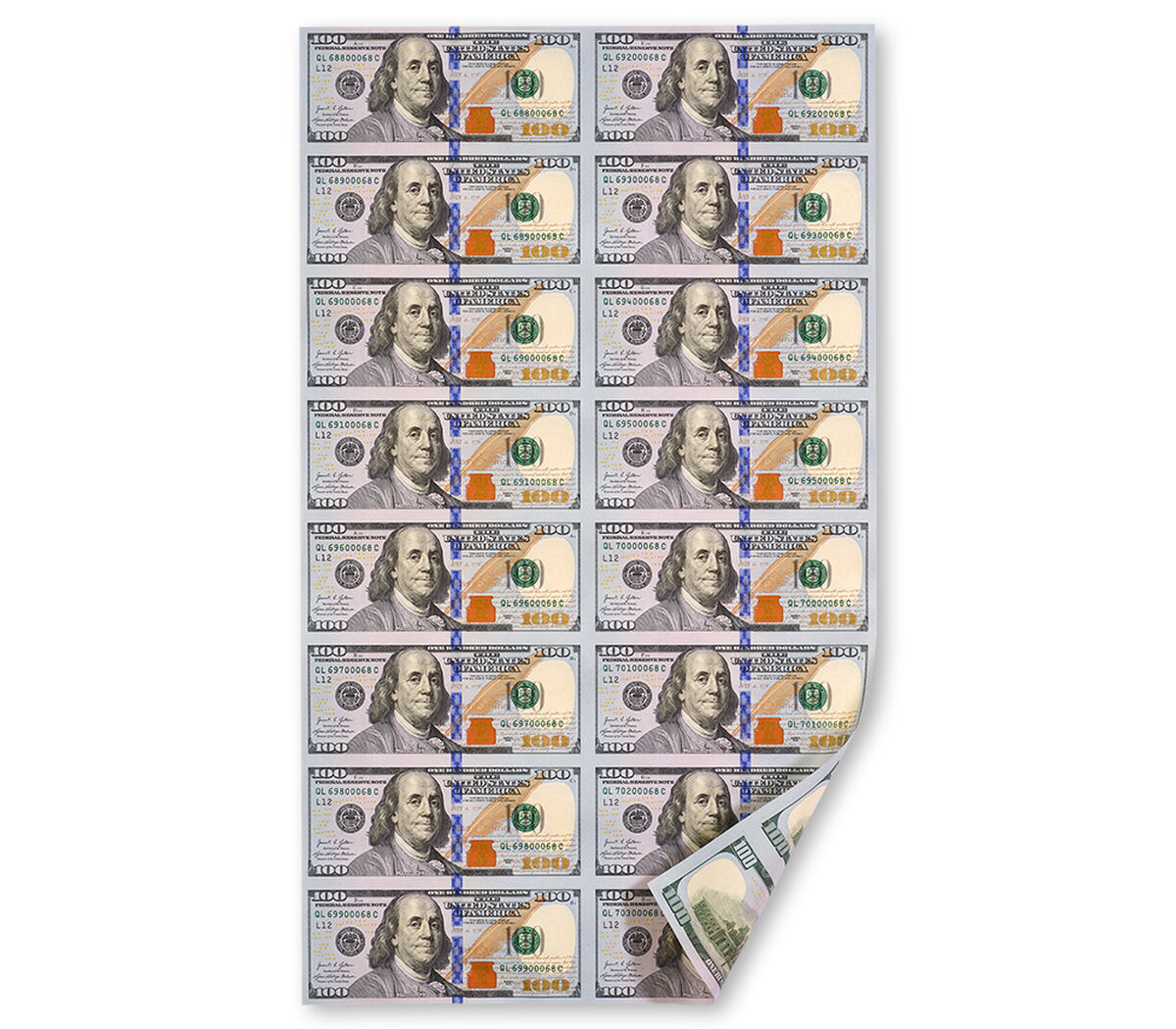$100 &ndash; 16 Note Sheet San Francisco (L), , hi-res image number 3.0