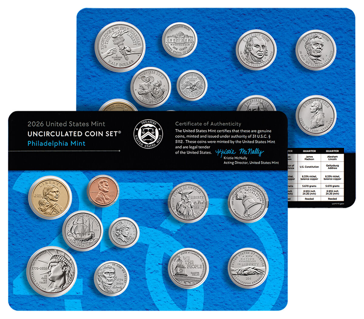 Uncirculated Coin Set 2026, , hi-res image number 5.0