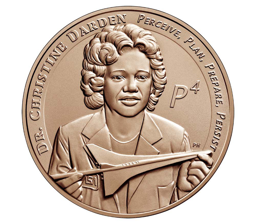 Hidden Figures Bronze Medal - Dr. Christine Darden | US Mint