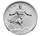 Comic Art 2.5 Ounce Silver Medal &ndash; Superman&trade;, , hi-res