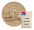 American Innovation $1 Coin 100-Coin Bag Subscription, , hi-res