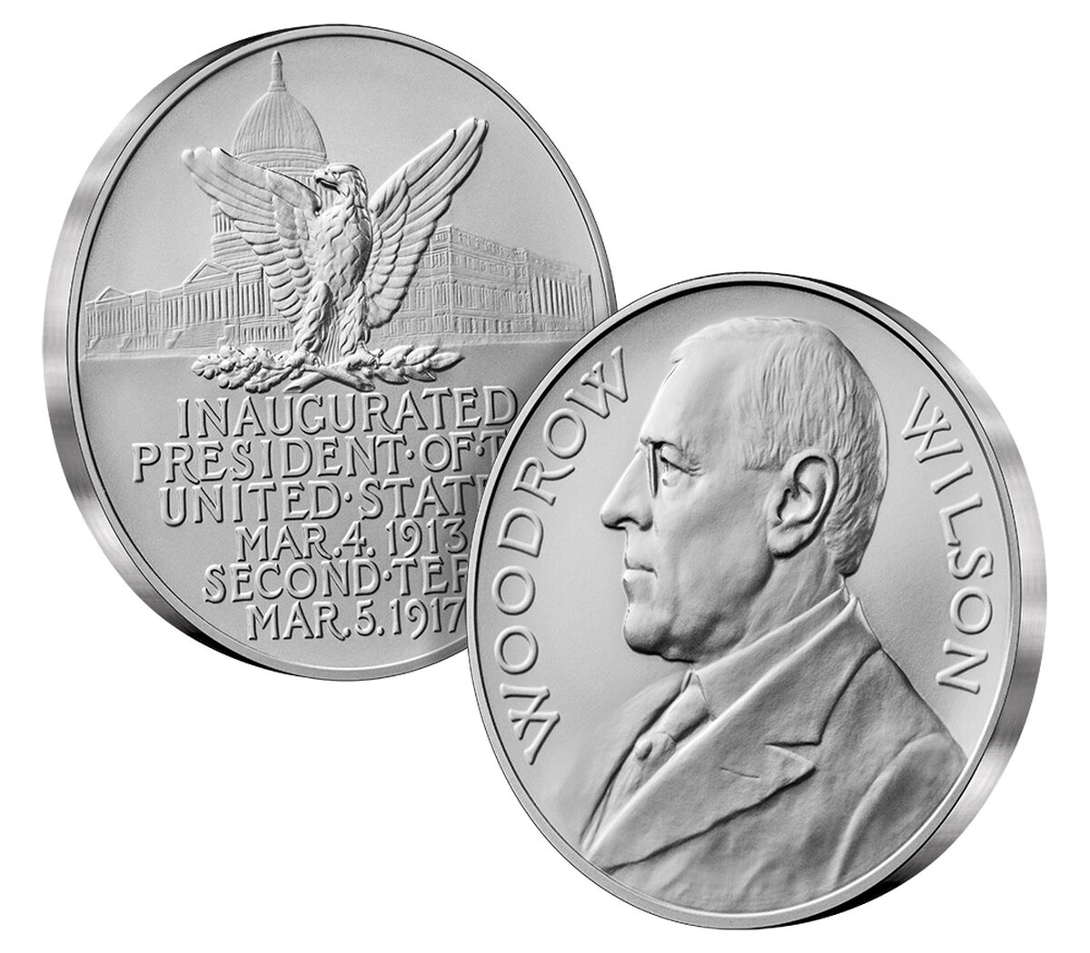 Woodrow Wilson Presidential Silver Medal, , hi-res image number 5.0