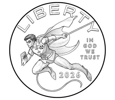 Comic Art 24-Karat Gold Proof Coin &ndash; Robin&trade;