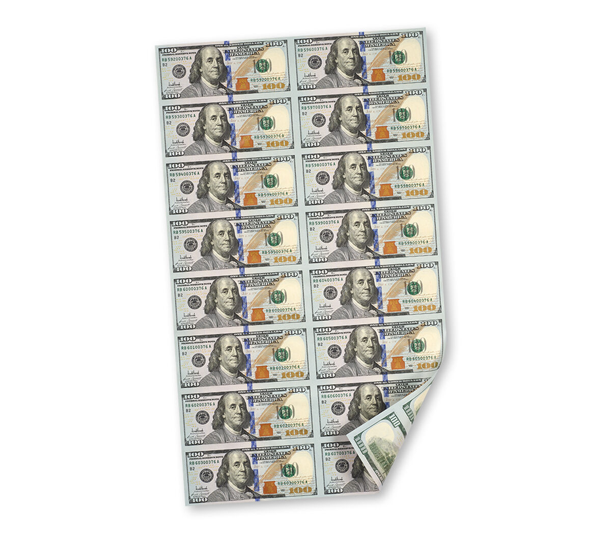 $100 &ndash; 16 Note Sheet (New York) Series 2025, , hi-res image number 3.0