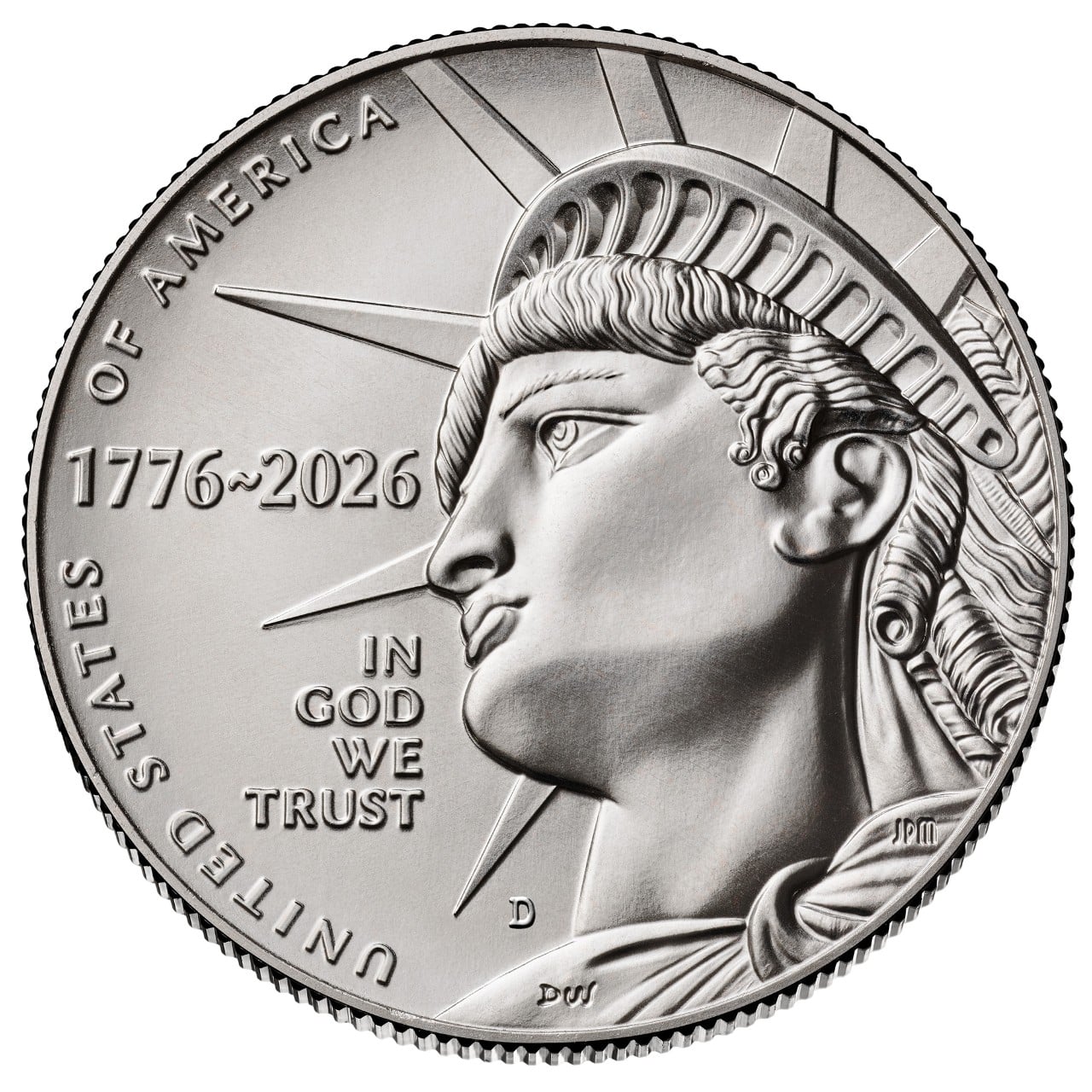 2026 Half Dollar - Uncirculated Obverse (D)