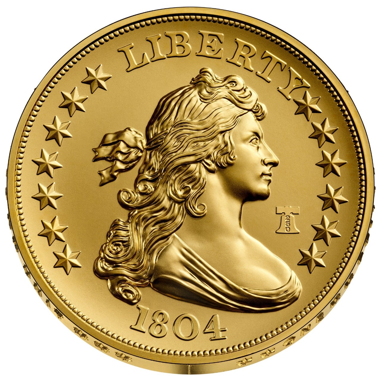 1804 Dollar Gold Obverse