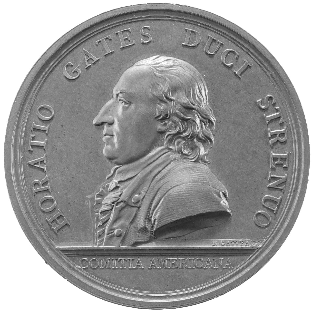 Gen. Horatio Gates Medal Obverse