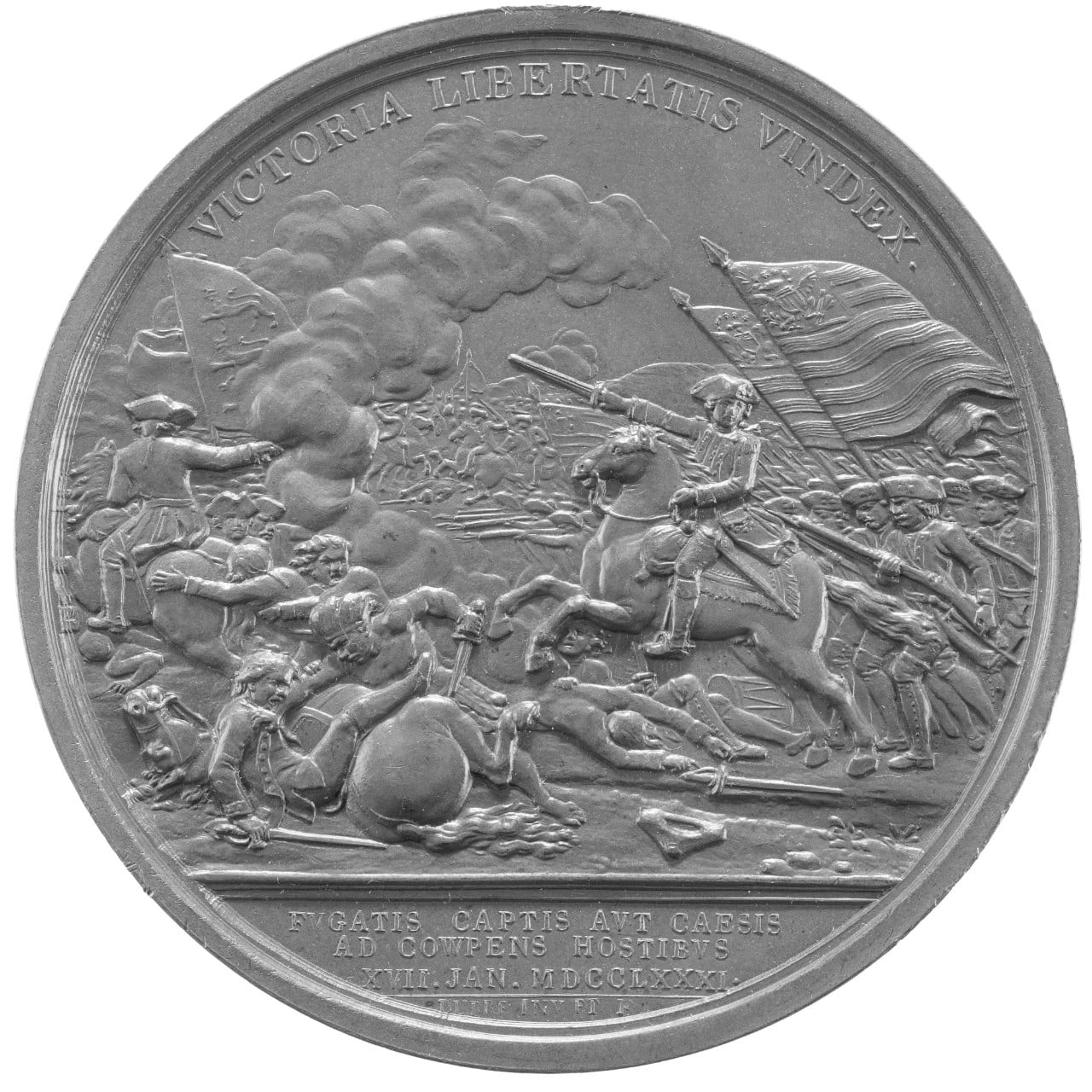 Gen. Daniel Morgan Medal Reverse