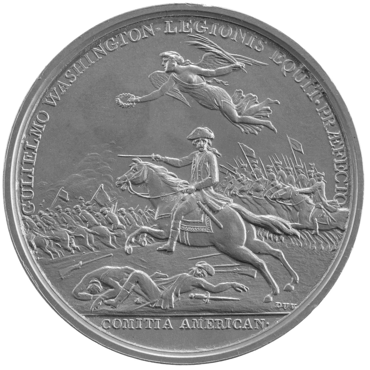 Lt. Col. William Washington Medal Obverse