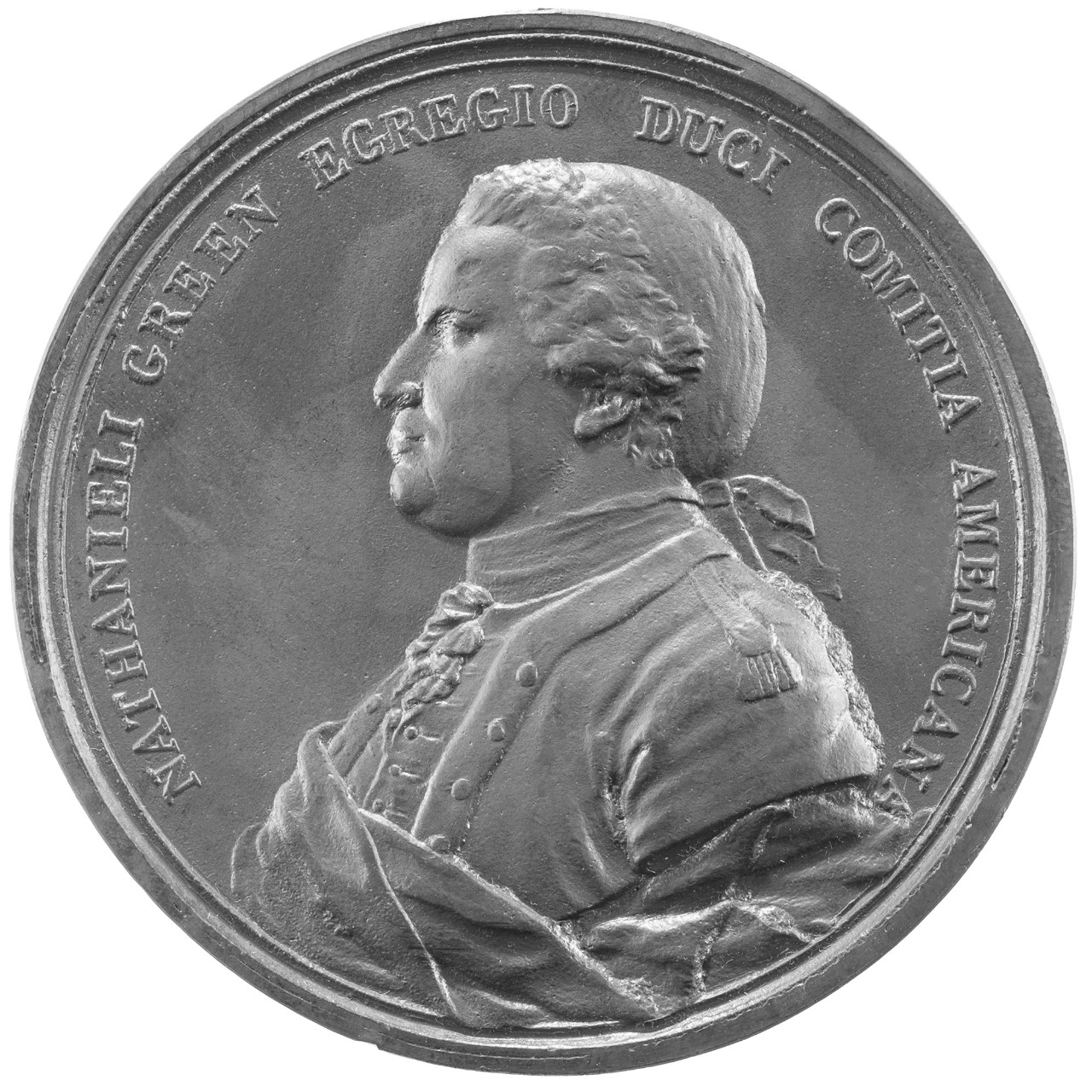 Gen. Nathaniel Greene Medal Obverse