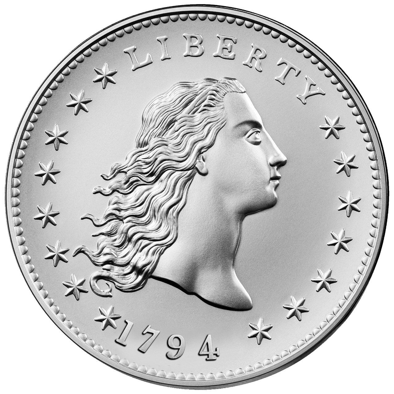 Flowing Hair Obverse