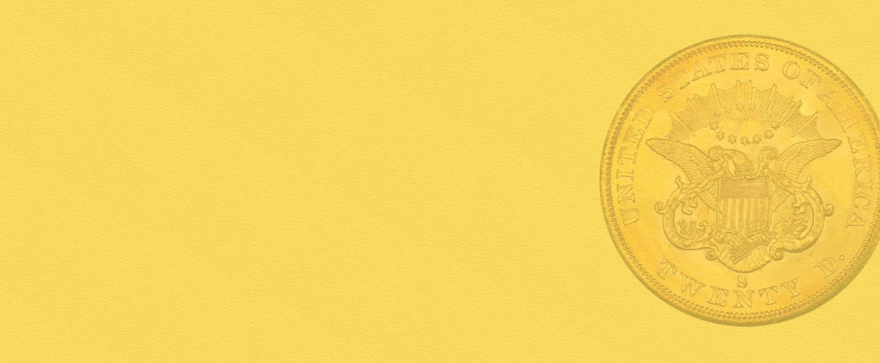 Liberty Head Gold Background